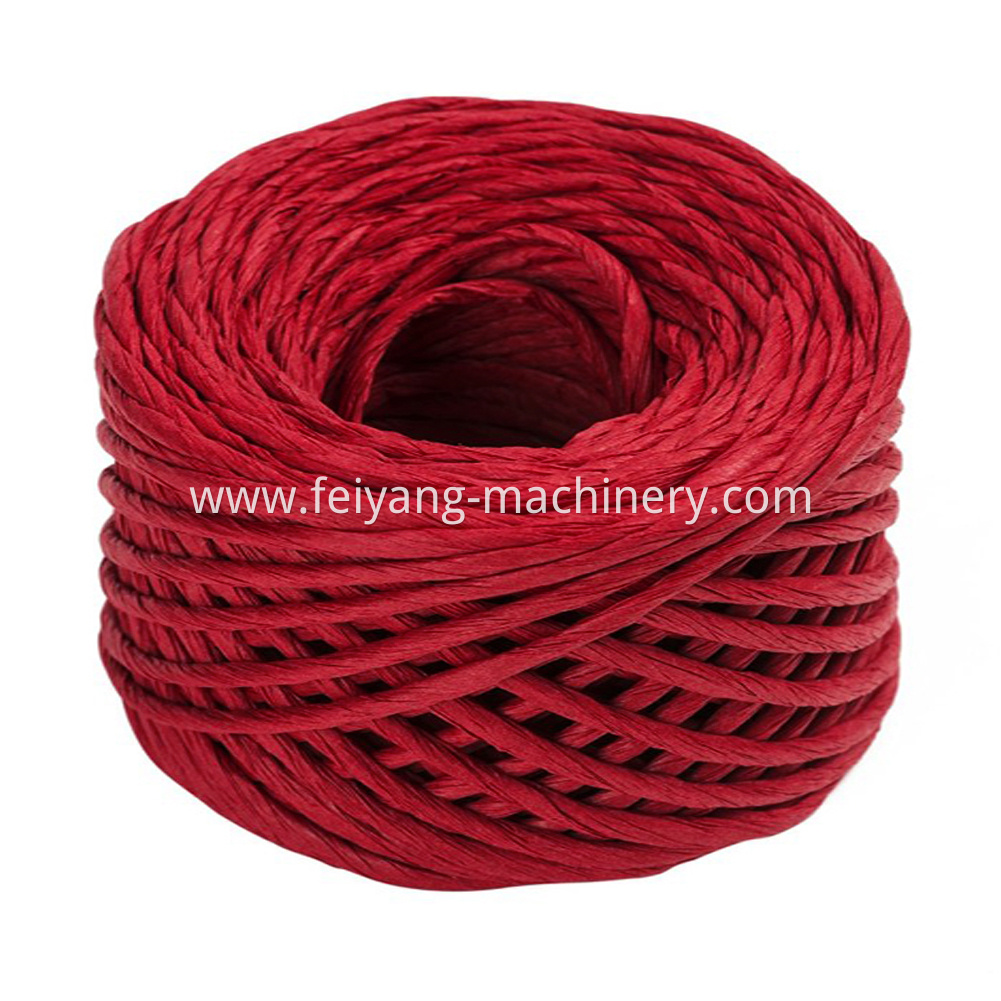 Claret Twisted Paper Cord